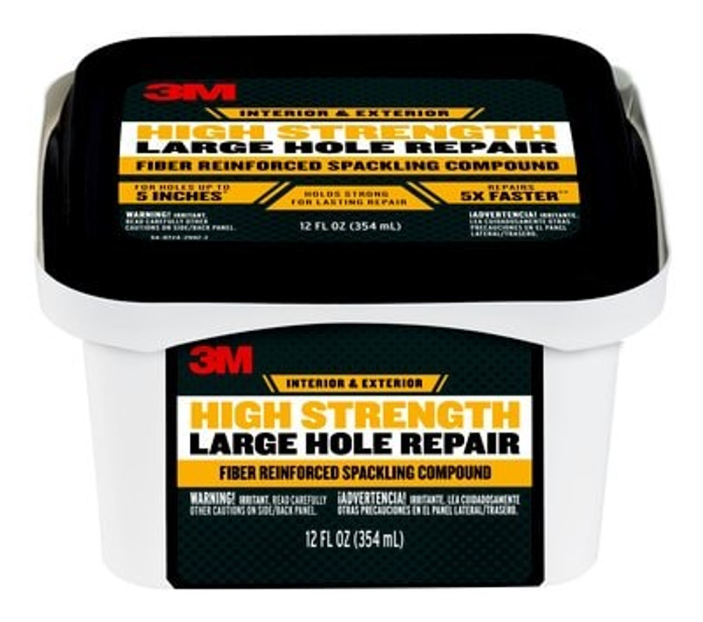 3M High Strength Large Hole Repair, 12 oz, LHR-12-BB 49586 Industrial 3M Products & Supplies