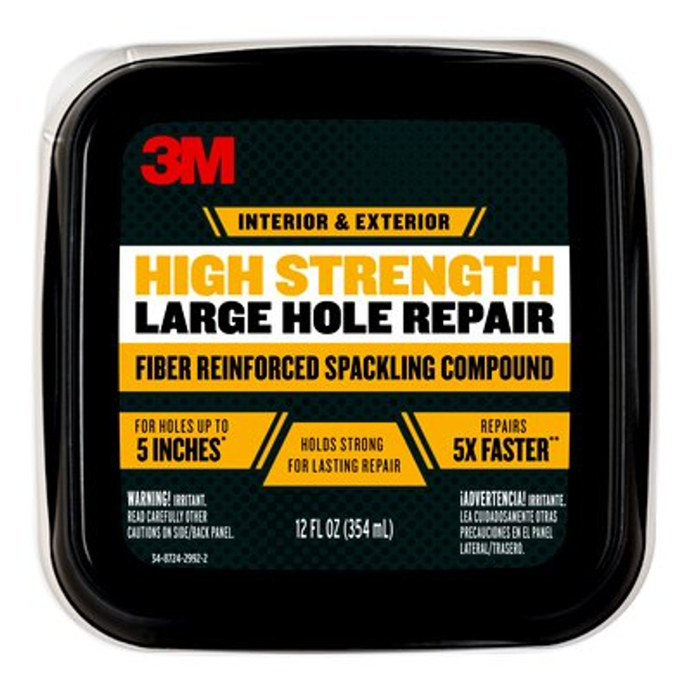 3M High Strength Large Hole Repair, 12 oz, LHR-12-BB 49586 Industrial 3M Products & Supplies