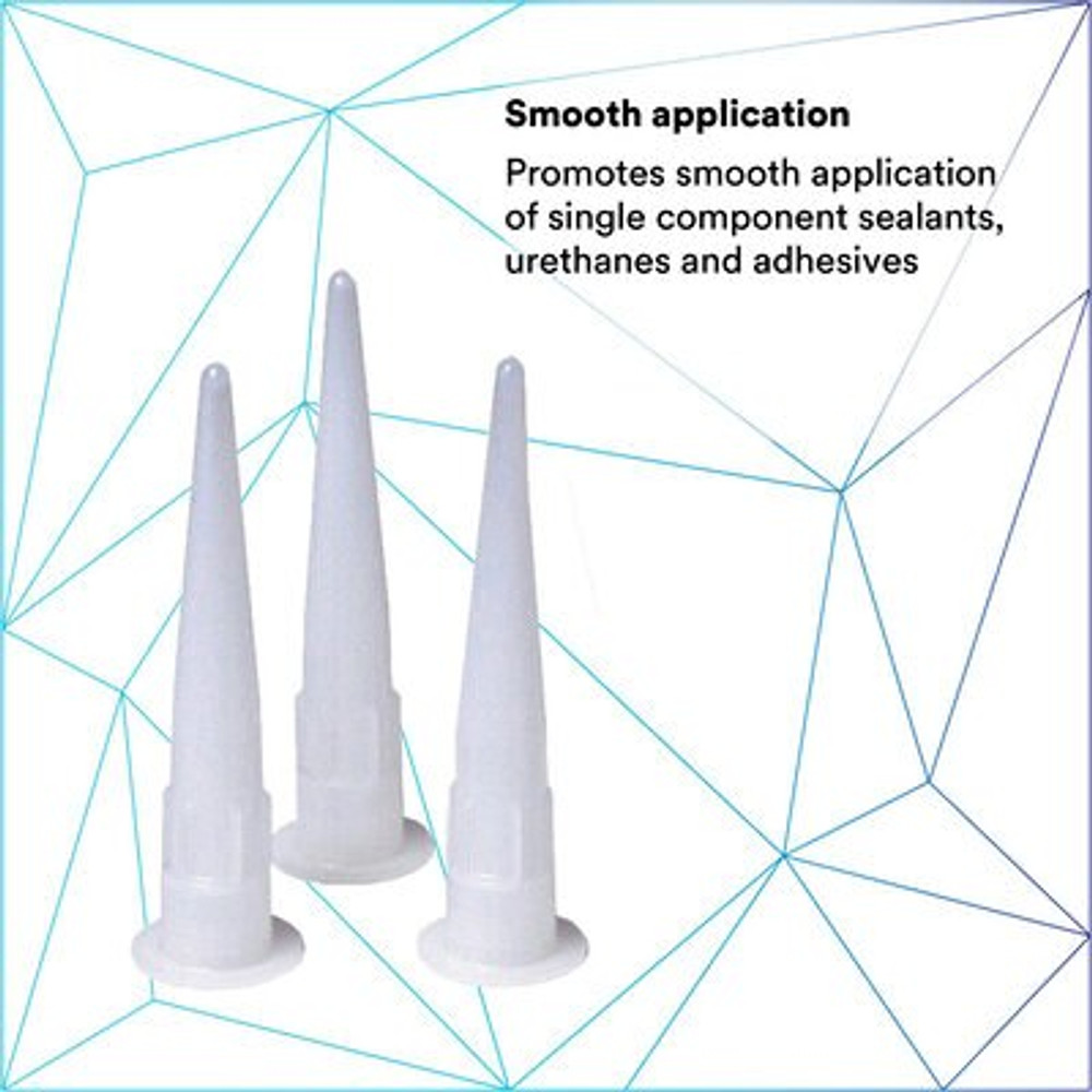 3M Threaded Cartridge Nozzle, 08187, 50 per carton, 6 cartons per case