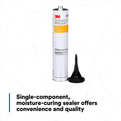 3M MSP Sprayable Seam Sealer Gray 8374 | Adhesive Sealants