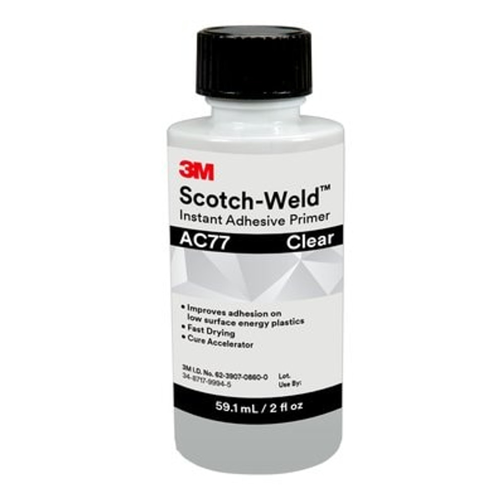 3M Scotch-Weld Instant Adhesive Primer AC77 2 fl oz