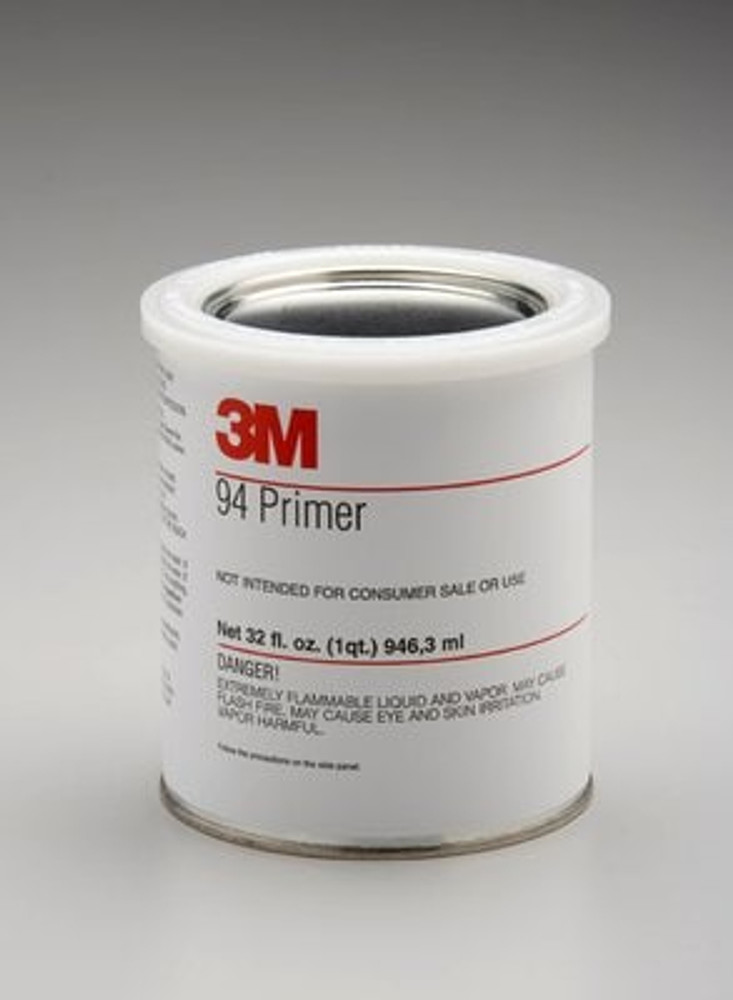 3M Tape Primer 94, Light Yellow, 1/2 Pint, 12 Each/Case