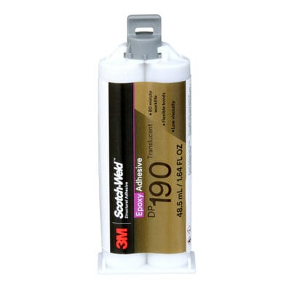 3M Scotch-Weld Epoxy Adhesive, DP190, translucent, 1.71 fl. oz. (48.5 ml)
