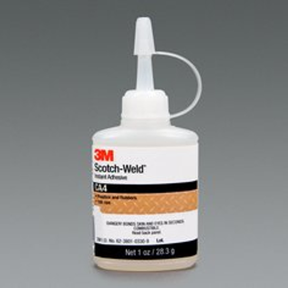 3M Scotch-Weld Instant Adhesive CA4, 1 fl oz Bottle, 12/case 96600 Industrial 3M Products & Supplies | Clear
