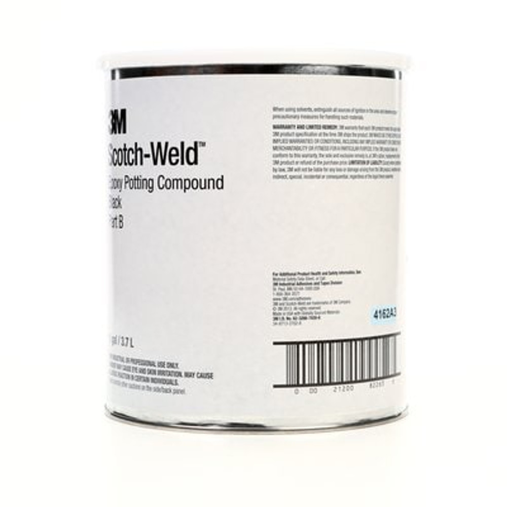 3M Scotch-Weld Epoxy Potting Compound 270, Part B/A, 1 Gallon, 2 kit/case 82263 Industrial 3M Products & Supplies | Black
