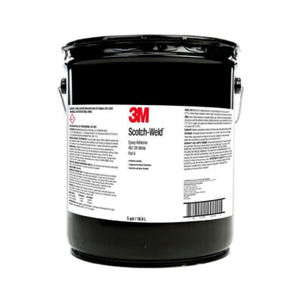 3M Scotch-Weld Epoxy Adhesive 460, Off-White, Part A, 5 gal (18.9 L) Pail, 1/Pack