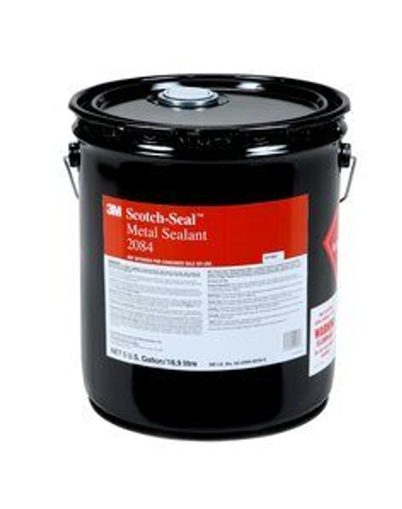 3M Scotch-Seal Metal Sealant 2084, 55 Gallon Open Head Drum with Poly Liner (52 Gallon Net) 20231 Industrial 3M Products & Supplies | Silver