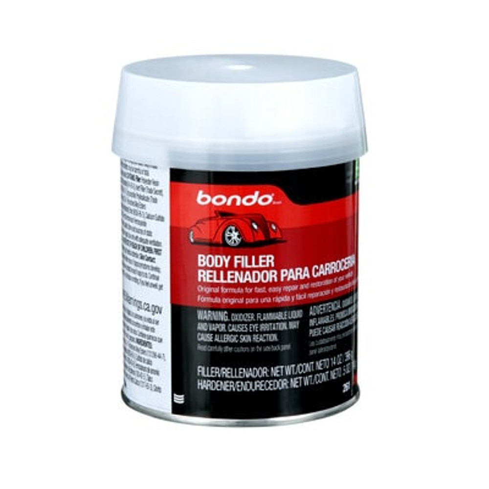 Bondo Body Filler, 00261ES, 14 fl. oz. 261 Industrial 3M Products & Supplies