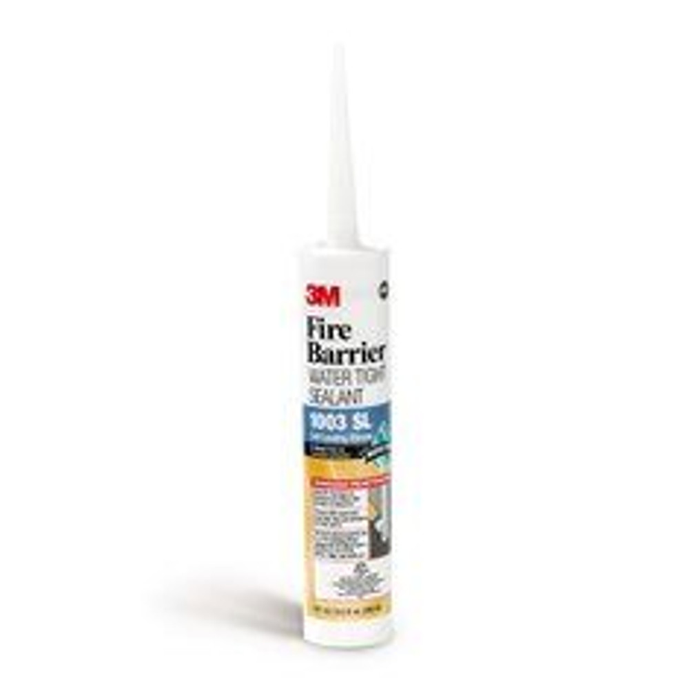 3M Fire Barrier Water Tight Sealant 1003 SL, 10.1 fl oz Cartridge, 12/case 11538 Industrial 3M Products & Supplies | Gray