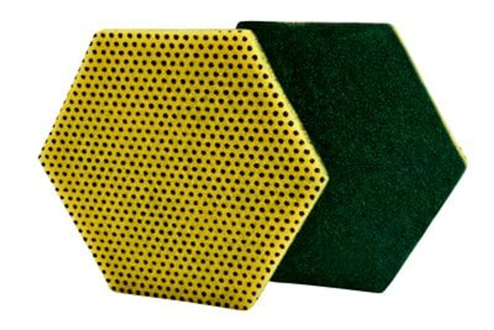 Scotch-Brite Green/Yellow Dual Purpose Scour Pad 96HEX (Group)