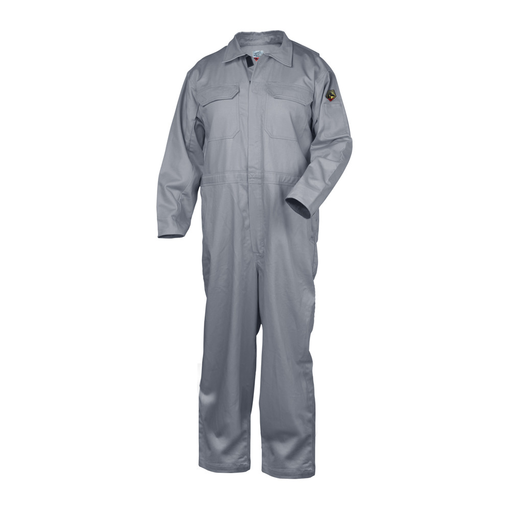 Black Stallion TRUGUARD 300 FLAME-RESISTANT COTTON Coveralls 2XL | Gray