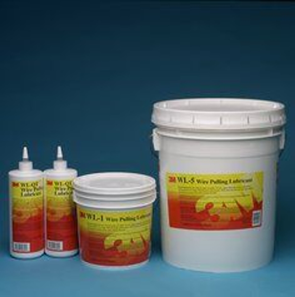 3M Wire Pulling Lubricant Gel WL-1, One Gallon, 4 Drums 50623 Industrial 3M Products & Supplies