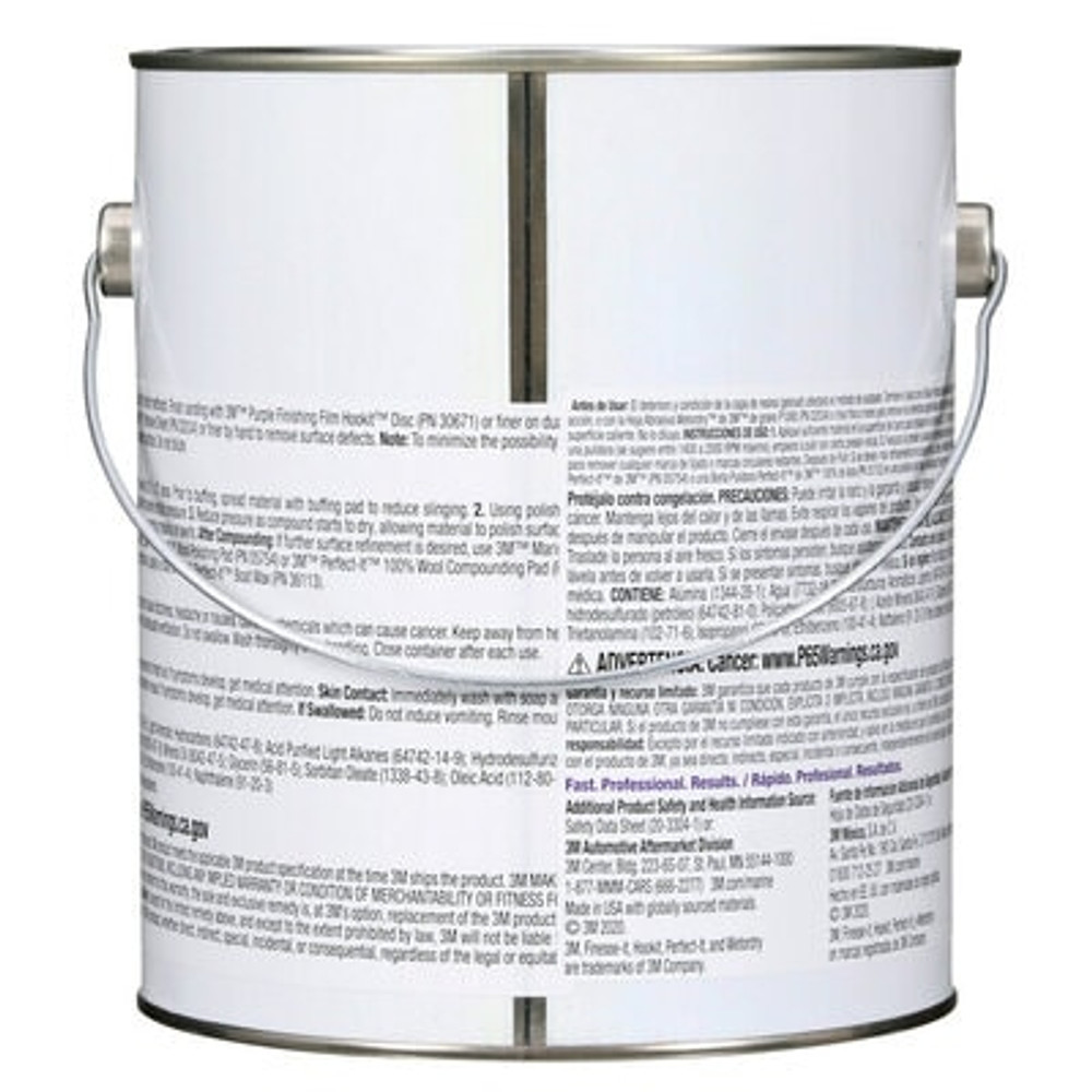 3M Marine High Gloss Gelcoat Compound, 06025, 10 lb, 4 per case