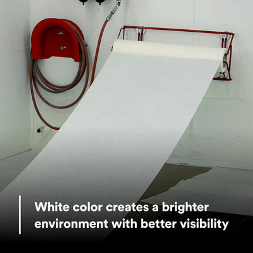 3M Dirt Trap Protection Material, 36853, White, 56 in x 300 ft, 1 roll
per case