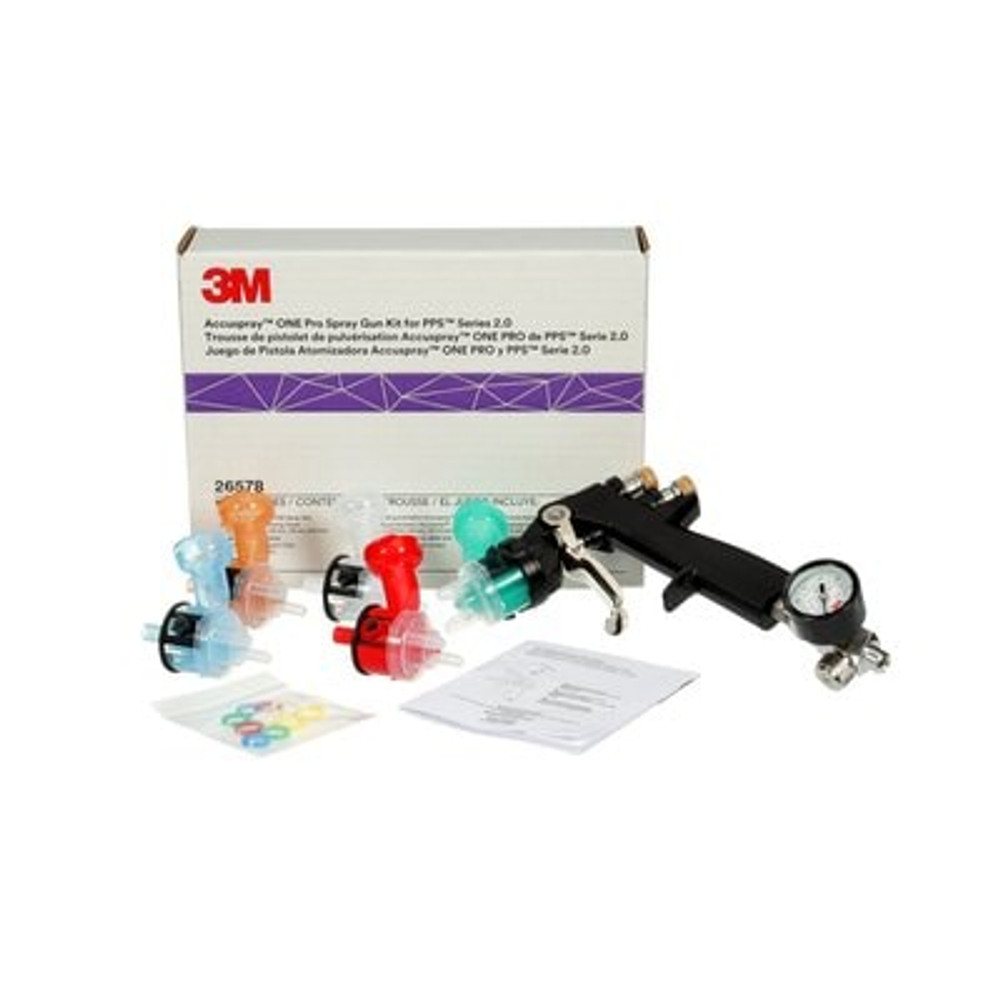 3M Accuspray ONE Professional Spray Gun Kit with PPS Series 2.0, 26578