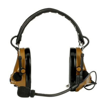 3M PELTOR ComTac V Coyote Dual Lead Headset 94590 | Military Headsets