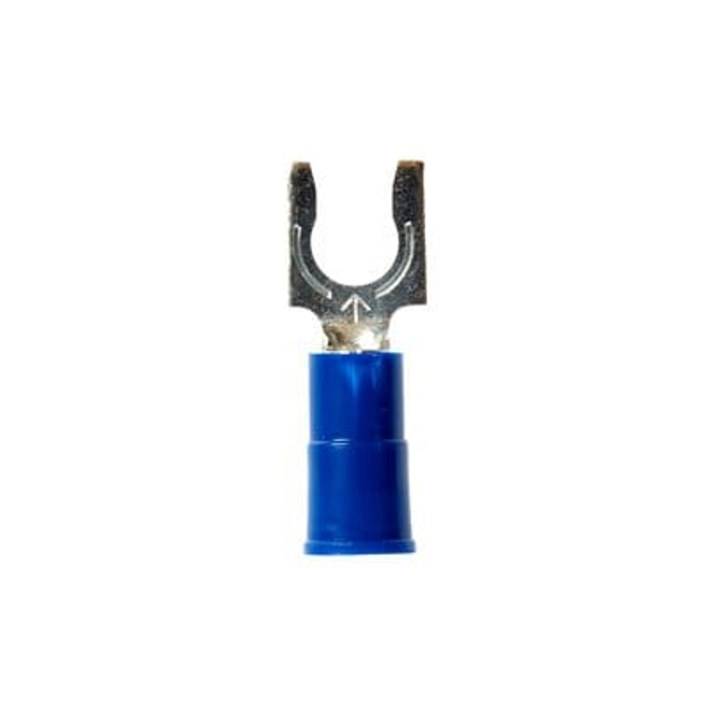 3M Scotchlok Locking Fork Vinyl Insulated, 100/bottle, MV14-10FLX,
spring-like tongue firmly fits around the stud, 500/Case