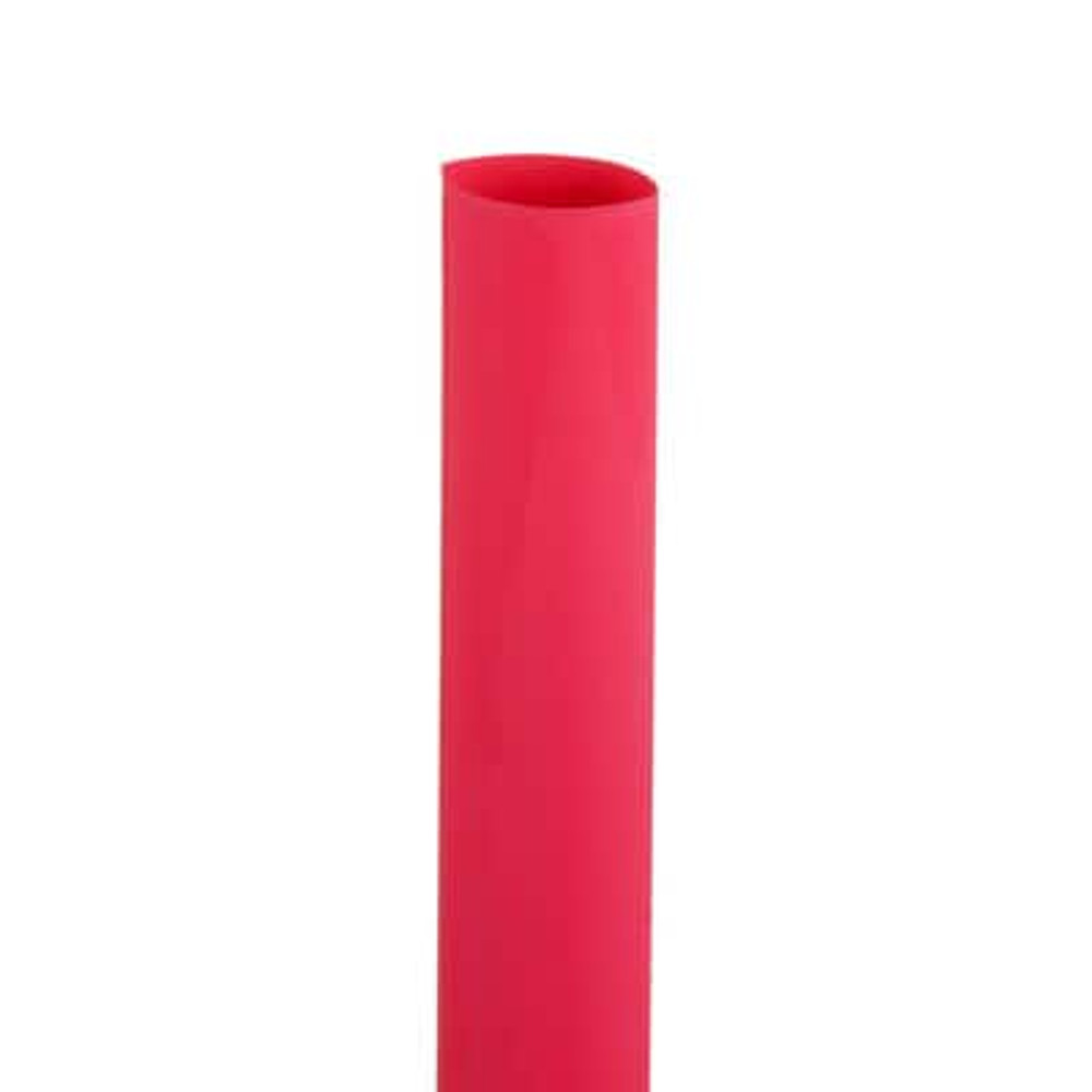 3M Heat Shrink Thin-Wall Tubing FP-301-3/4-Red-48", 50/Case