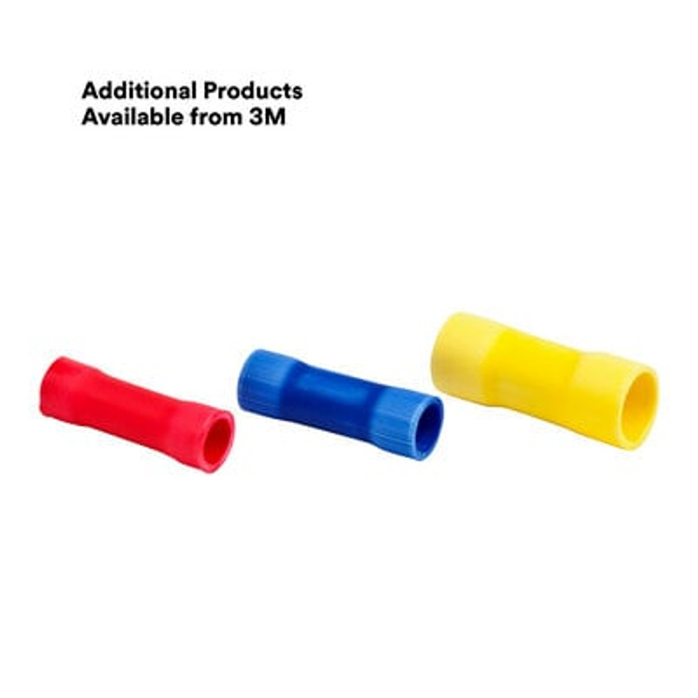 3M Scotchlok Butt Connector Nylon Insulated, 100/bottle, MNG18BCX, built-in wire stop for correct positioning, 500/case 58648 Industrial 3M Products &