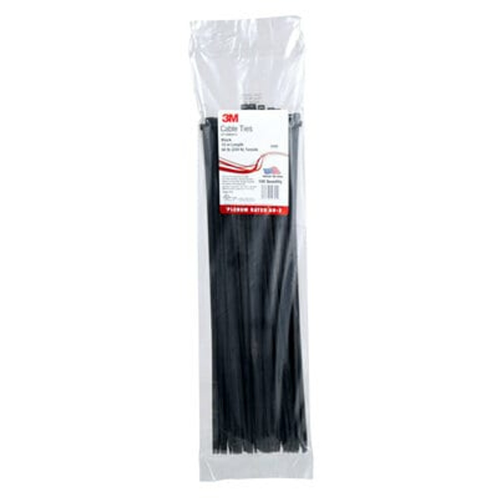 3M Cable Tie CT15BK50-C, 500/Case