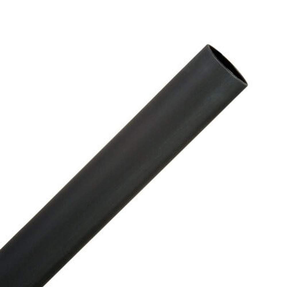 3M Heat Shrink Thin-Wall Flexible Polyolefin Adhesive-Lined Tubing, EPS-300, black, 3/4 in x 48 in