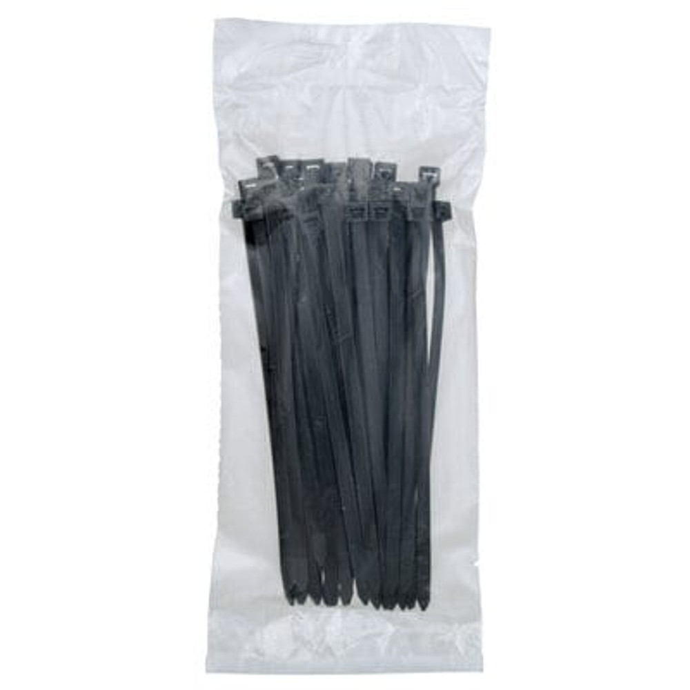 3M Cable Tie CT8BK120-L, 500/Case