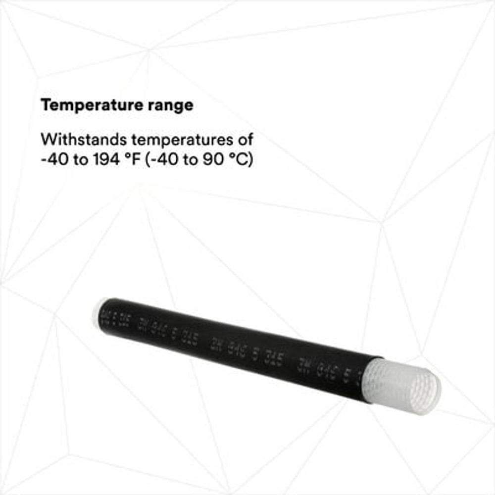 3M Cold Shrink Insulator 8427-16, Tape/Wire/UniShield Shielding, 1 kV,
Standard, 10/Case