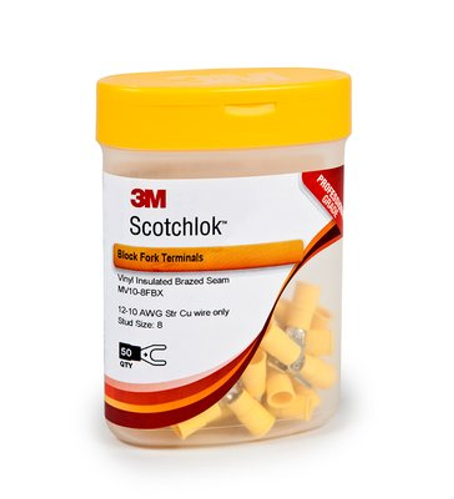 3M Scotchlok MV10-8FBX, Block Fork Terminals