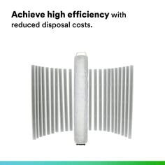 3M 740K Series Filter Cartridge 740K40PP025D1, 40 in, 25 um, Nitrile,1/case 97553 Industrial 3M Products & Supplies