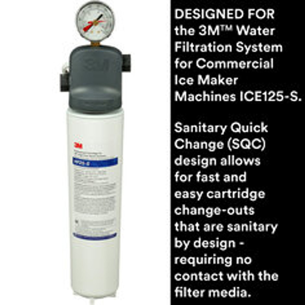 3M High Flow Series Filter Cartridge HF25-S, 5615203, 1 um NOM, 1.5gpm, 10000 gal, 6/case 80142 Industrial 3M Products & Supplies