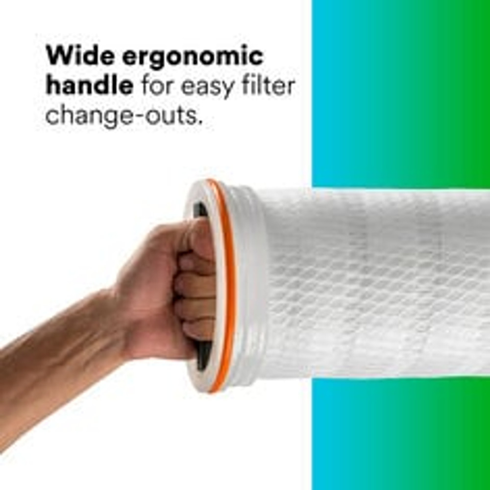 3M High Flow Series Filter Cartridge HFR60PPA05D, White, 1/Case 34290