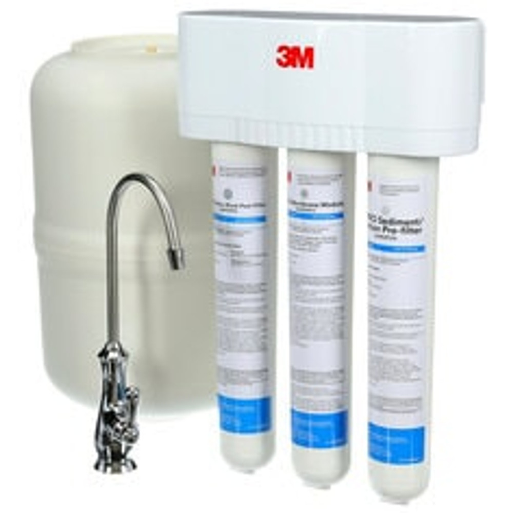 3M Under Sink Reverse Osmosis Water Filtration System 3MRO301, 04-04506, 5 um, 1/case 89372 Industrial 3M Products & Supplies