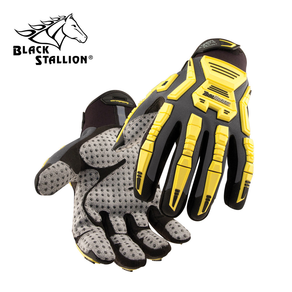 Black Stallion Tool HANDZ SYNTHETIC LEATHER IMPACT WINTER GLOVES XL