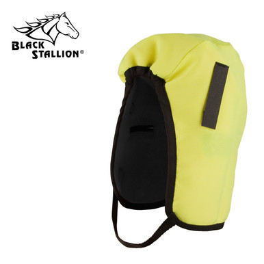 HI-VIS Heavy Fleece - Neck Length Basic Winter Liner Black Stallion