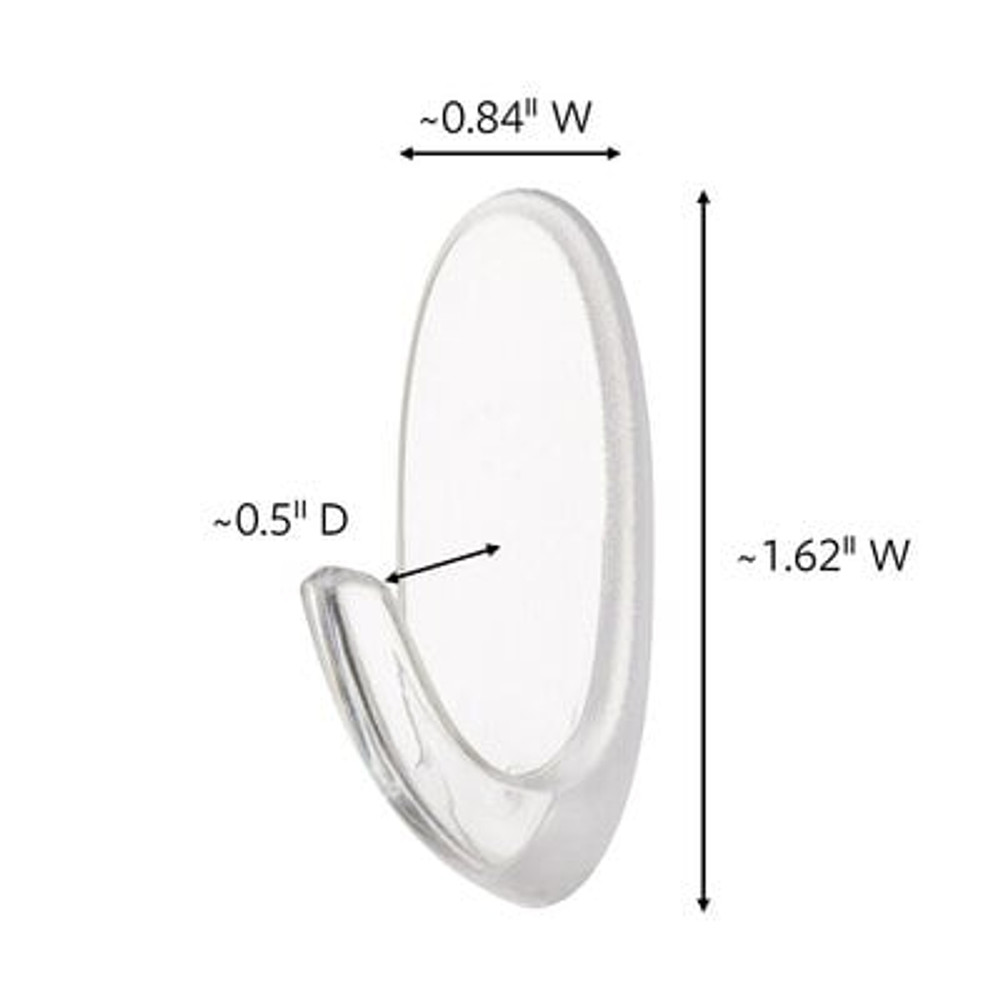 Command Small Clear Hooks 17092CLR-ES