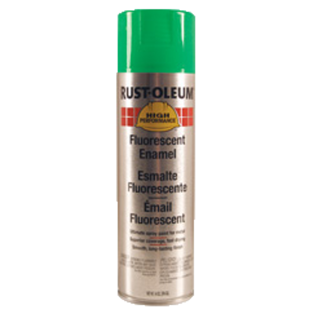 High Performance V2100 System Enamel Spray Paint 2233838 Rust-Oleum | Fluorescent Green