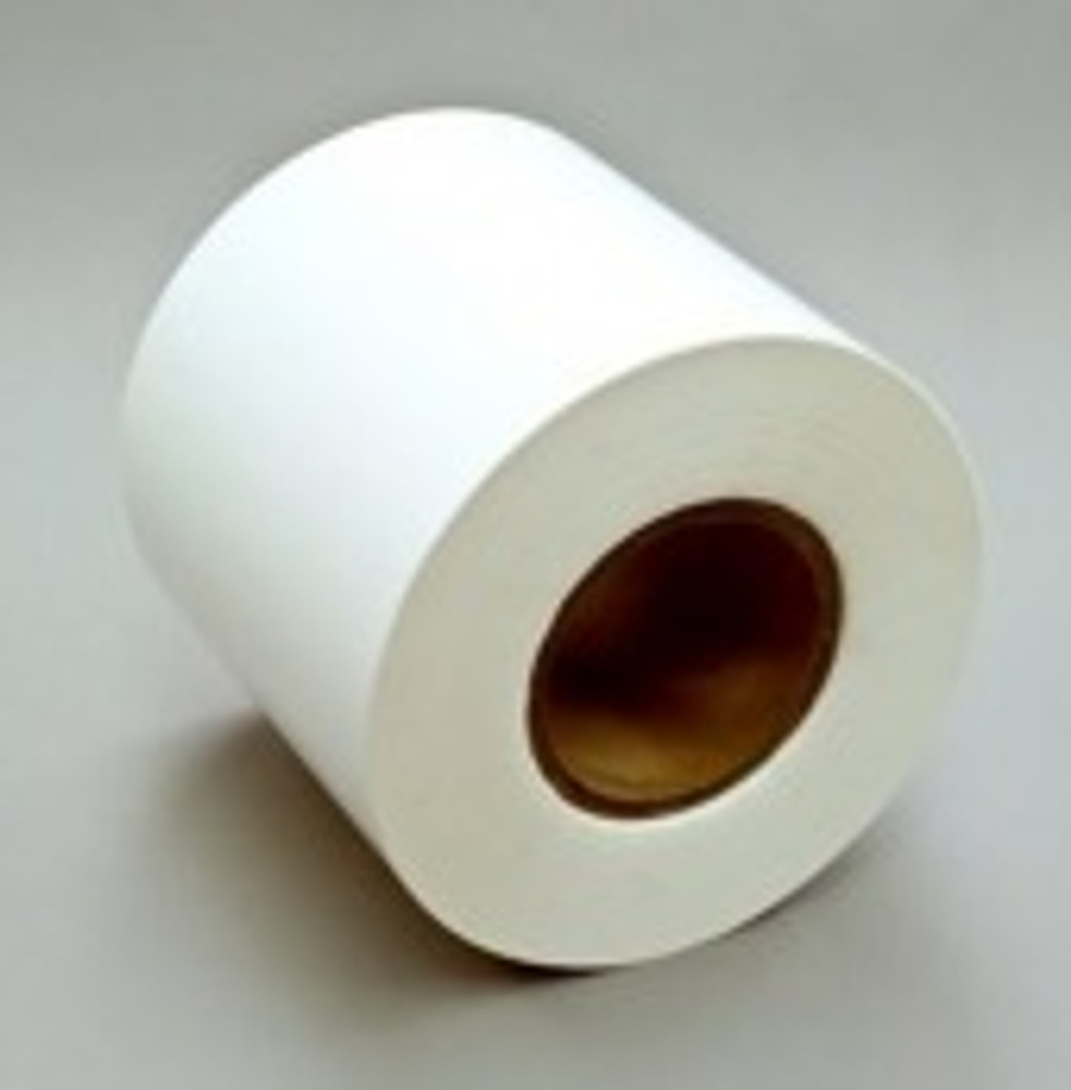 3M Versatile Print Label Material 7871V, White Polyester Gloss, 6 in x1668 FT, 1 roll per case 40360