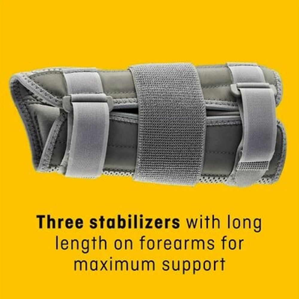 FUTURO Deluxe Wrist Stabilizer Left Hand, 45538ENT, Large/X-Large 20088 Industrial 3M Products & Supplies | Gray