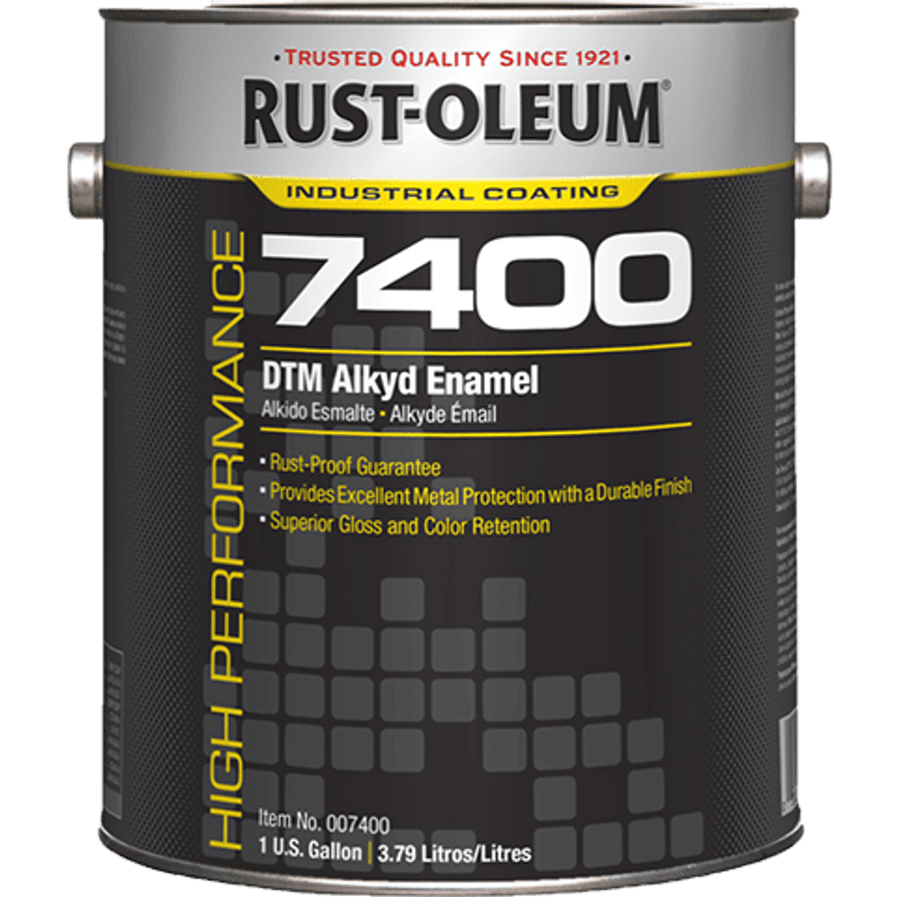 High Performance 7400 System DTM Alkyd Enamel (450 VOC) 904402 Rust-Oleum | Machine Tool Gray