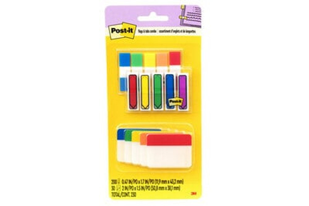 Post-it® Flags and Tabs, 686-XLP, 230/Pack