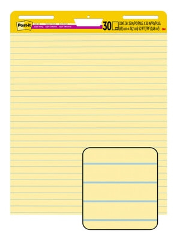 Post-it Super Sticky Easel Pad, 561SS 25 in. x 30 in. 52006