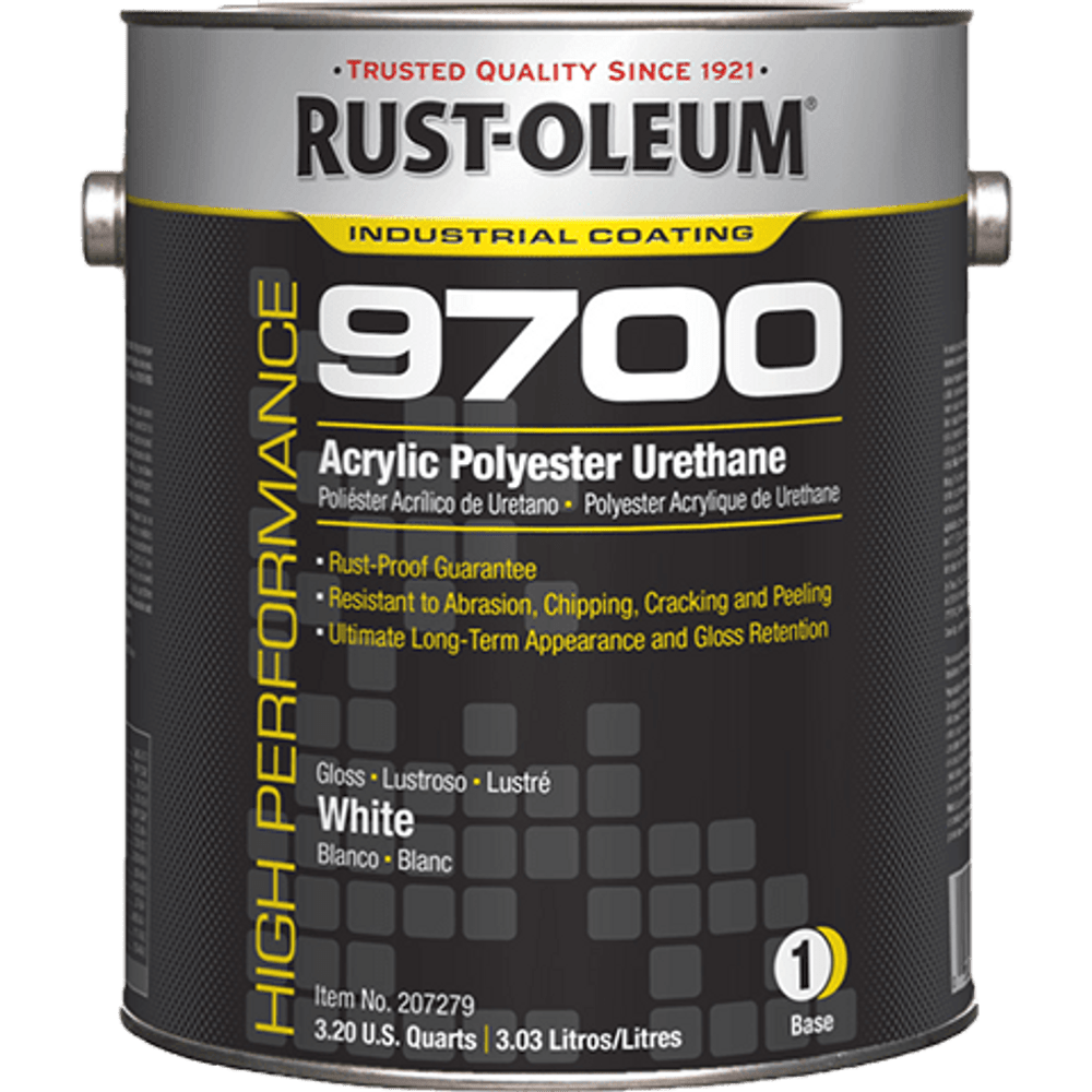 High Performance 9700 System 250 VOC Acrylic Polyester Urethane 207271 Rust-Oleum | Deep Base