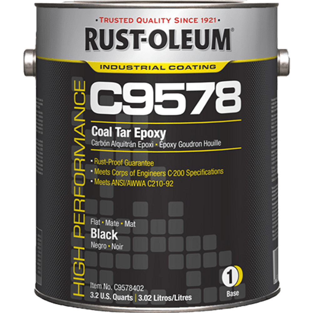 High Performance C9578 System C9502504 Rust-Oleum | Coal Tar Epoxy