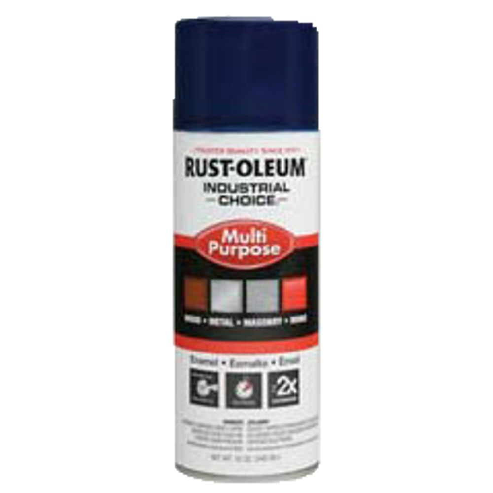 Industrial Choice 1600 System Multi-Purpose Enamel Sprays 1622830 Rust-Oleum | Regal Blue