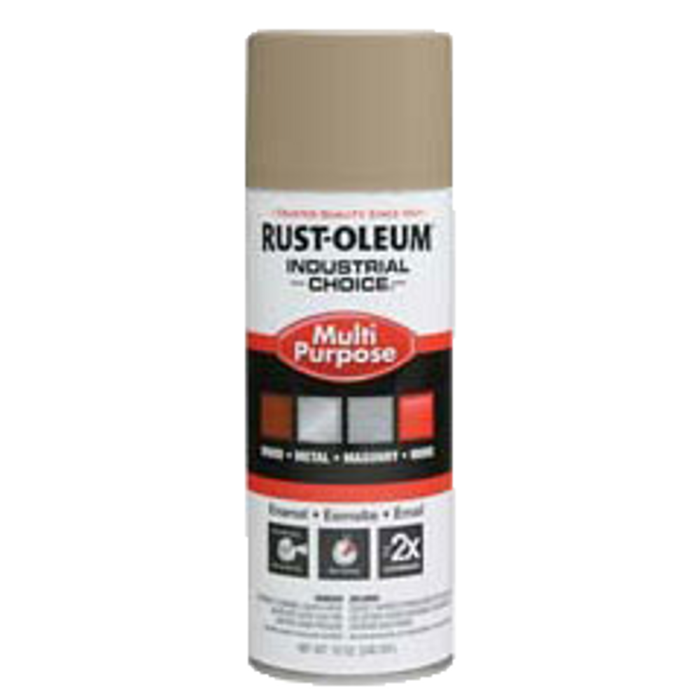 Industrial Choice 1600 System Multi-Purpose Enamel Sprays 1671830 Rust-Oleum | Beige
