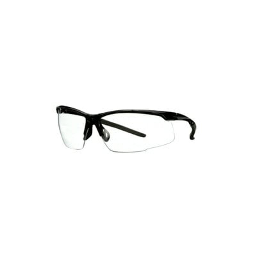 3M Performance Eyewear 47070H1-DC Black/Gray, Clear Lens, Anti-Fog, 4/Case 399