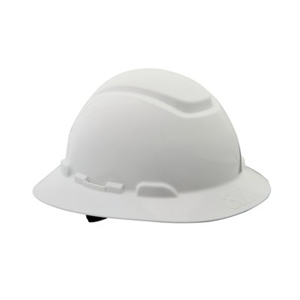 3M Full-Brim Non-Vented Hard Hat with Ratchet Adjustment,CHH-FB-R-W6-PS, 6/case 91280