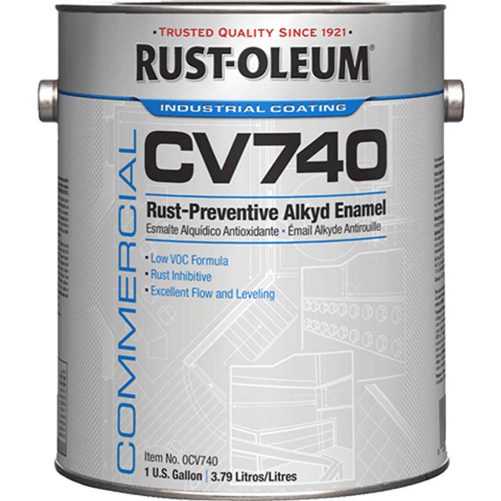 Commercial C740 System 400 VOC DTM Alkyd Enamel 255551 Rust-Oleum | Safety Red