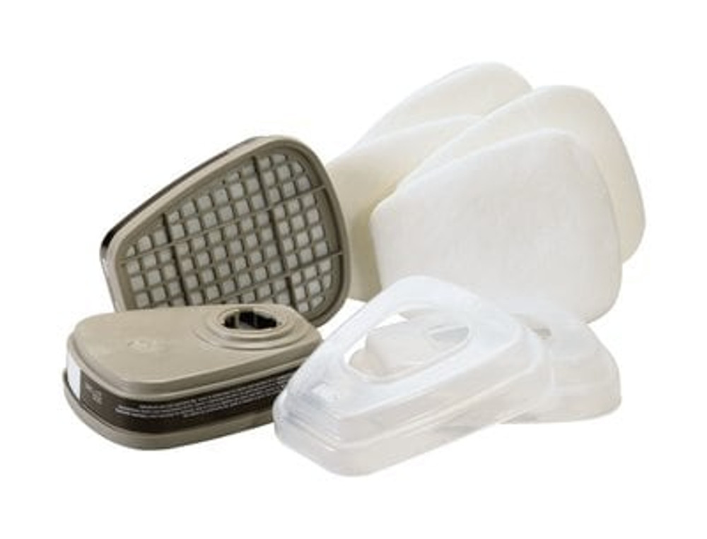 3M Performance Replacement Kit for the Paint Project Respirator OV/P95,6023P1-DC, 1 kit/pack, 5 packs/case 37150