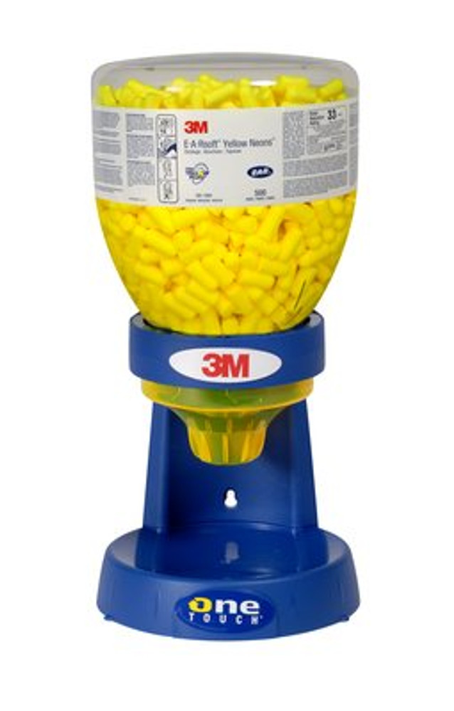 E-A-Rsoft Yellow Neons Earplug Dispenser 391-1005